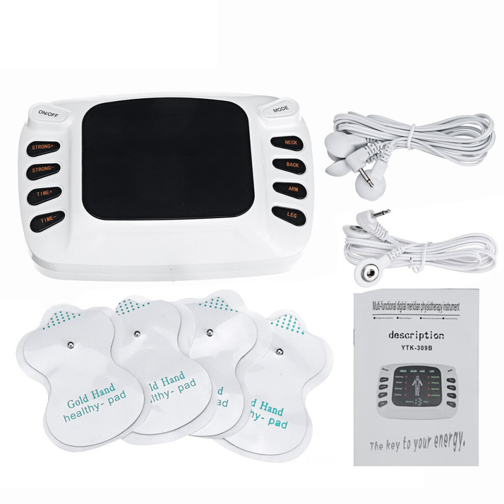 (EU Plug, Basic Model) Electric Full Body Pulse Tens Acupuncture Therapy Massager