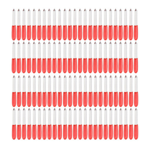 100Pcs 45 Degree Red Blade GCC Cutting Plotter Vinyl Cutter For Roland 1