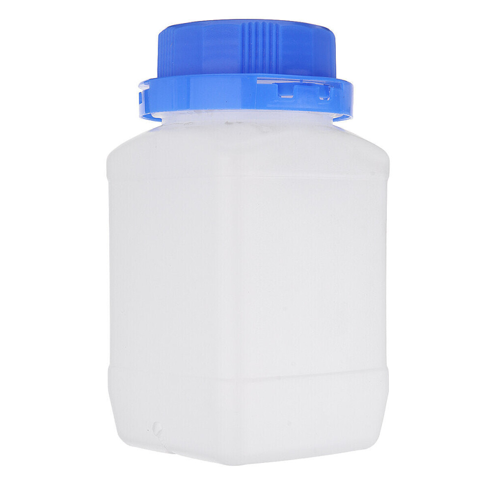 (500ml) 100/250/500ml Plastic Square Sample Sealing Bottle Wide Mouth Reagent Bottles with Blue Screw Cap Laboratory Experiment-image-OPC-P9NHPSZ-NEW