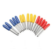 100Pcs Vinyl Cricut Cutting Plotter Holder Carbide Tungsten Blade Film Cutter 30 45 60 Dergree