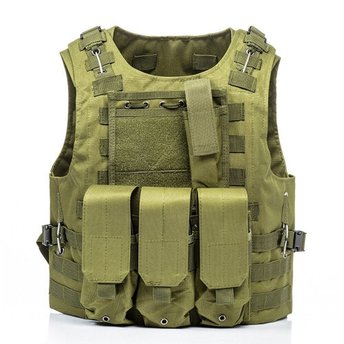(acu Camouflage) Multi-functional Breathable Vest Outdoor Quick Disassembly 2