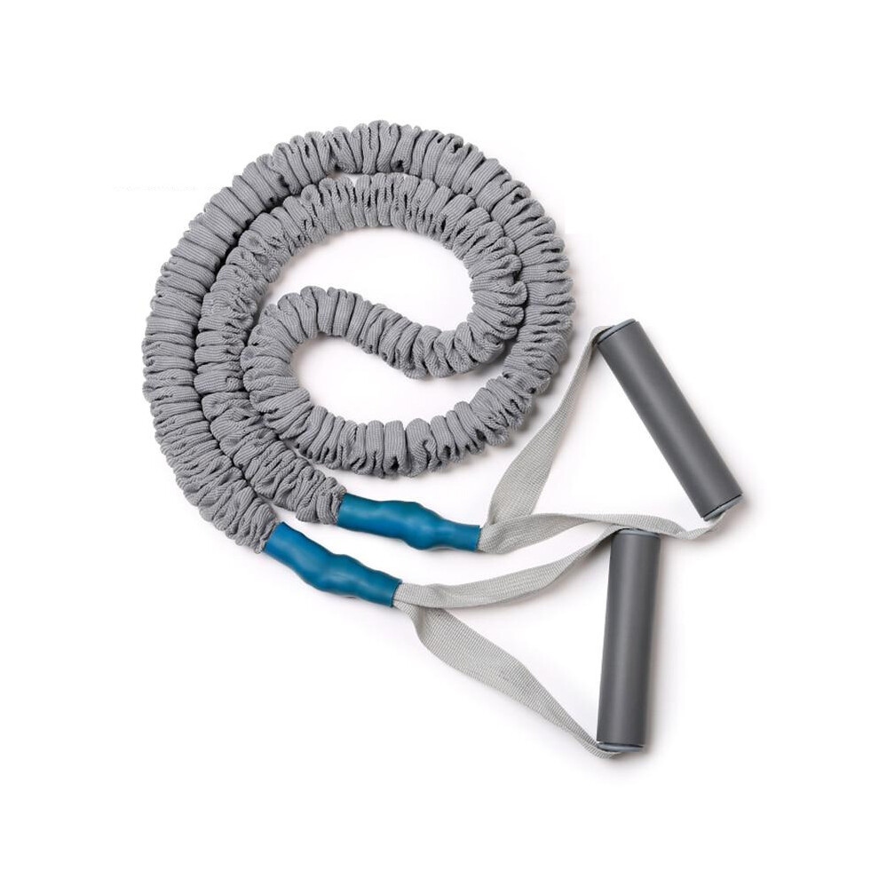 (Blue-40LB) Resistance Elastic Bands with Handles Pull Rope Fitness for Home Gym Workouts Body Building