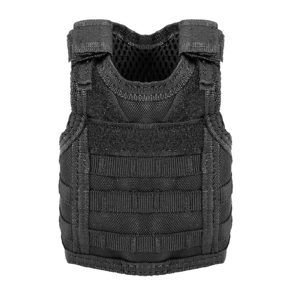 (#3) Tactical Beer Vest Military Molle Mini Miniature Beverage Bottle Can Cooler Holder Sleeve