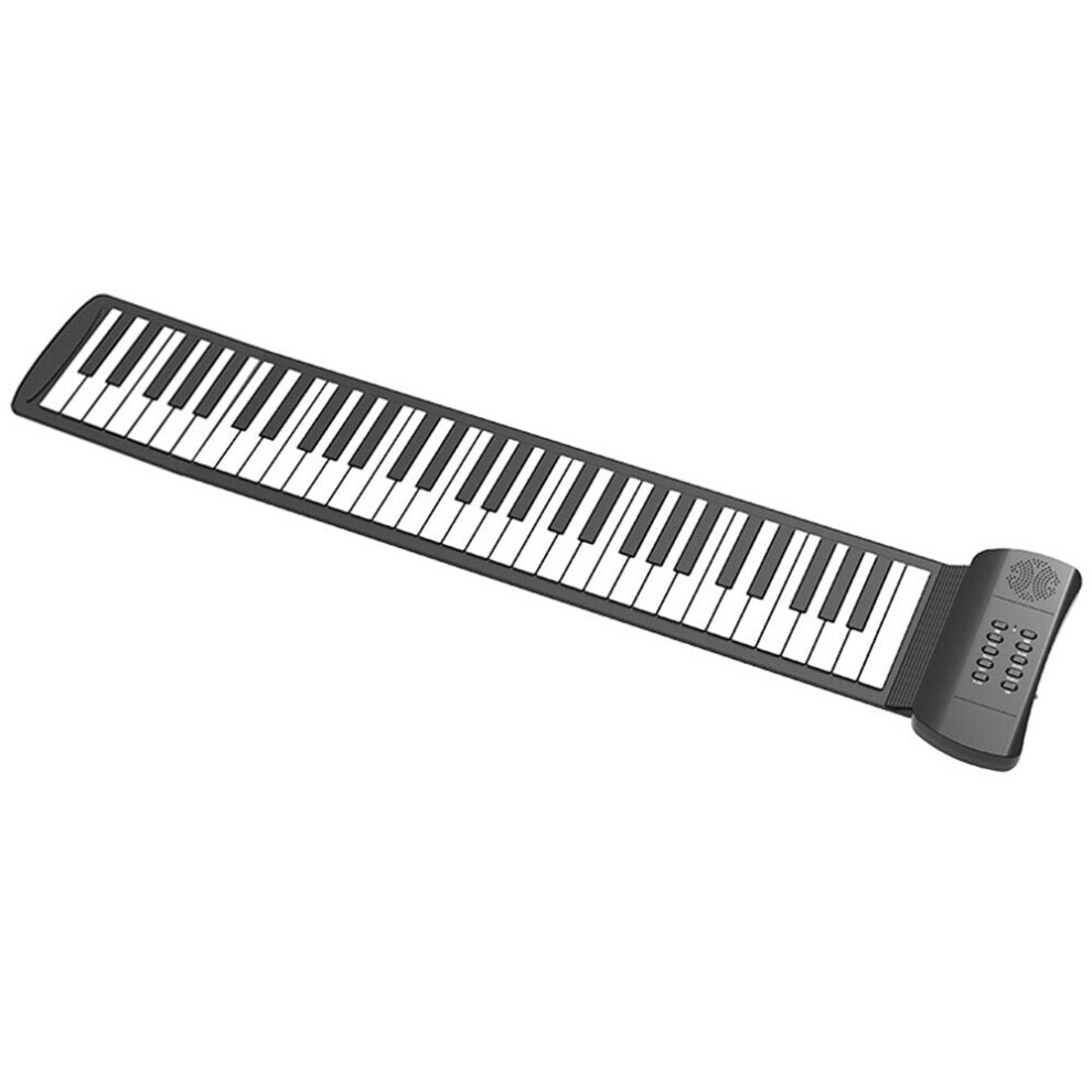 61 Standard Keys Foldable Portable Electronic Keyboard Roll Up Piano