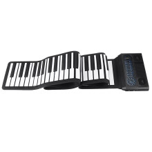 88 Keys Professional Hand Roll Up Keyboard Piano Built in Dual Speakers