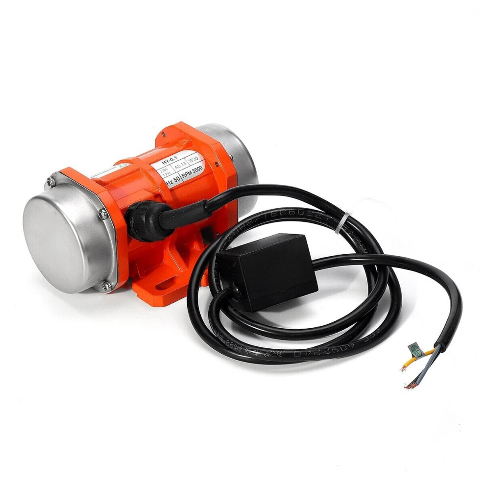 (380V 30W Vibration Motor) Concrete Vibrator Vibration Motor 380V 30W-150W 3000rpm Single Phase Aluminum