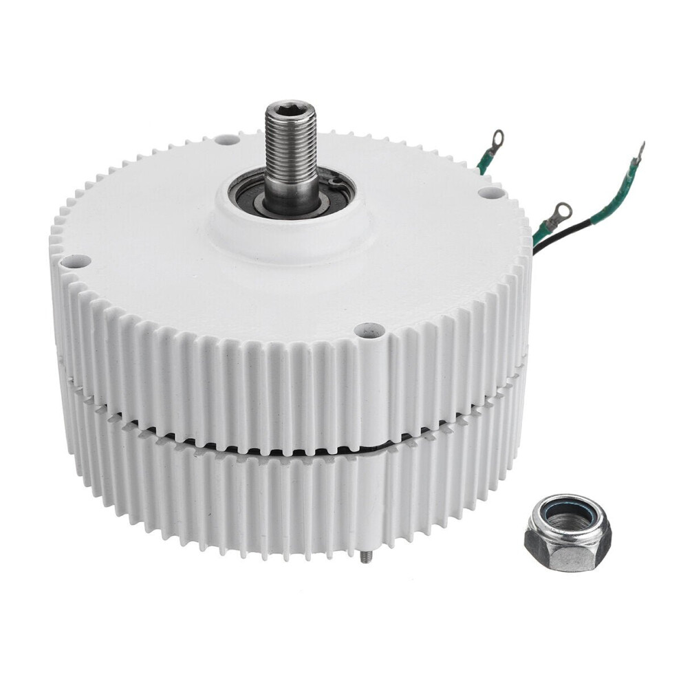 (12V) DC 12V 24V 400W Permanent Magnet Generator Wind Turbine Windkraftanlage Motor