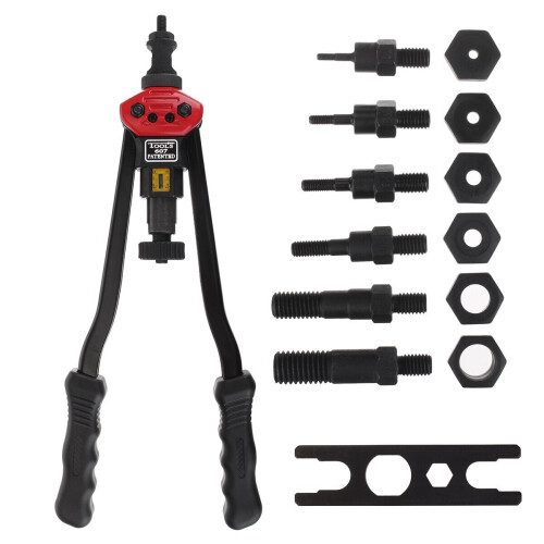 Riveter Tool Set Riveting Nut Kit Rivet Nutsert Insert Accessories 1