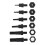 Riveter Tool Set Riveting Nut Kit Rivnut Nutsert Insert Accessories 6