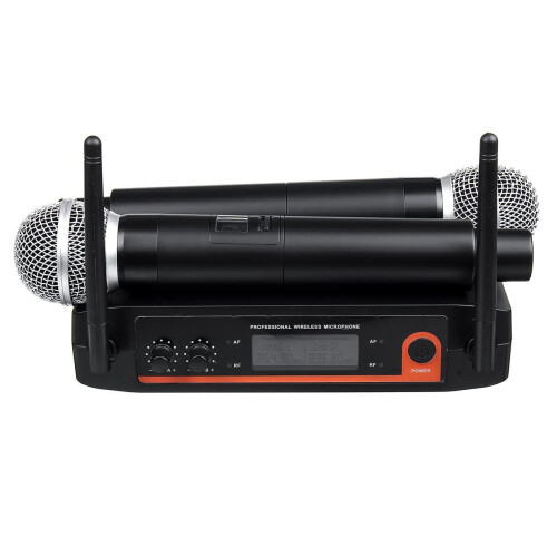 Dynamic Coil Wireless Handheld Microphone System for Kraoke Speech Party 1