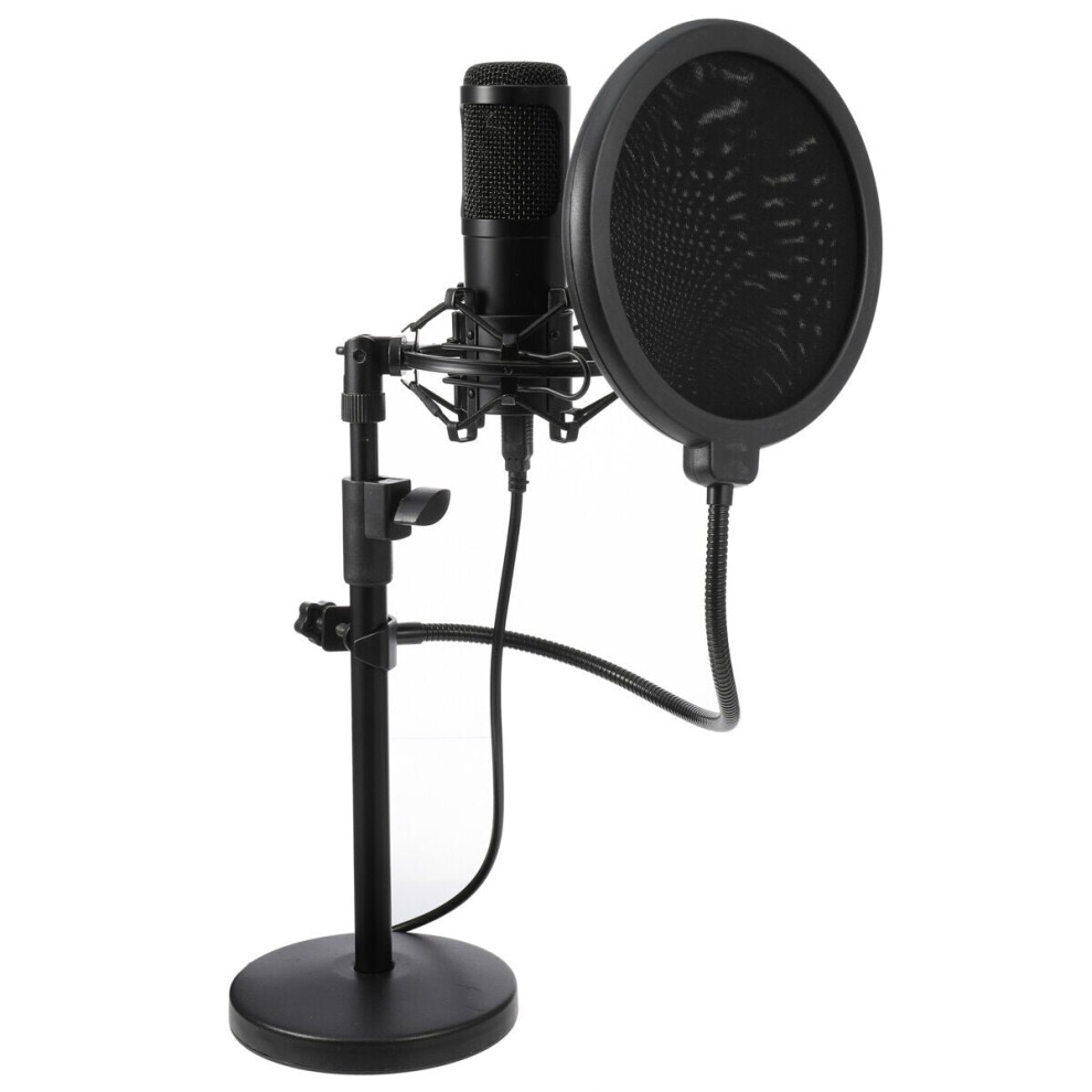 USB Computer Cardioid Microphone Podcast Condenser Microphone