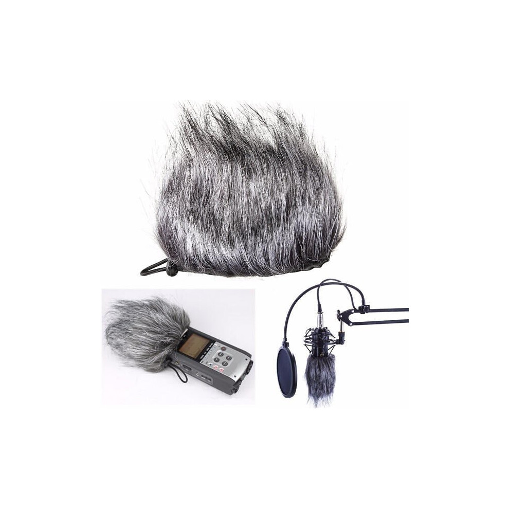 Microphone Muffler Fur Windscreedn For Sony D50 Zoom H1 H2N H4N Q3 Q3HD Recorder