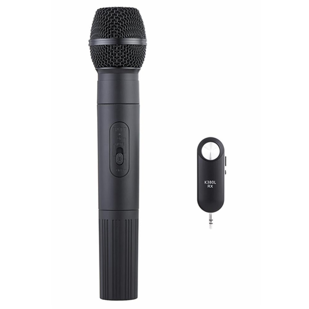 Portable USB Charging UHF Wireless Microphone with Receiving Box