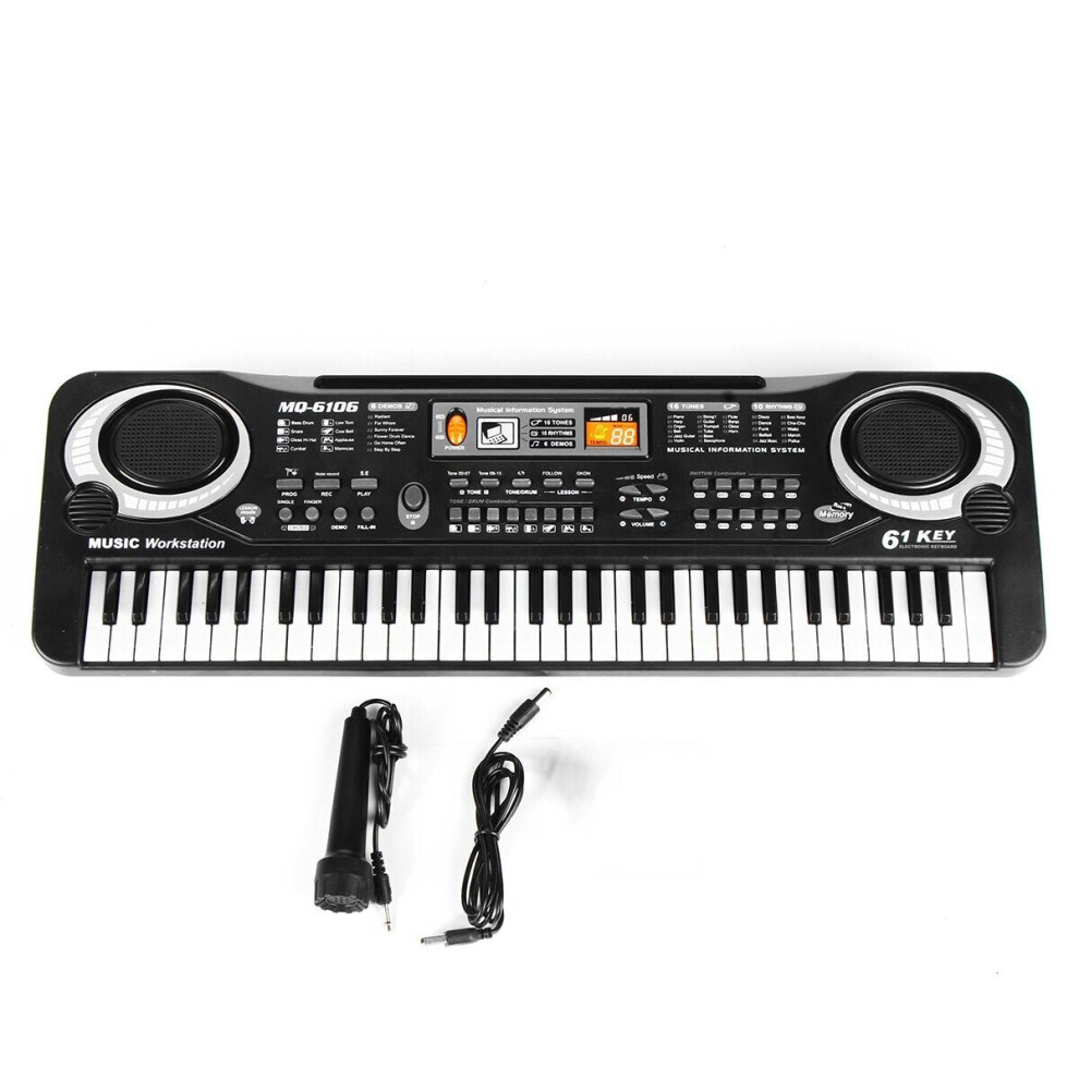 61 Keys Children's Electronic Keyboard Organ Piano Set With Microphone Set