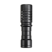 (A) Mini Shotguns Video Condenser Microphone Compatible for Smartphone Camera Camcorder for Interview Podcast