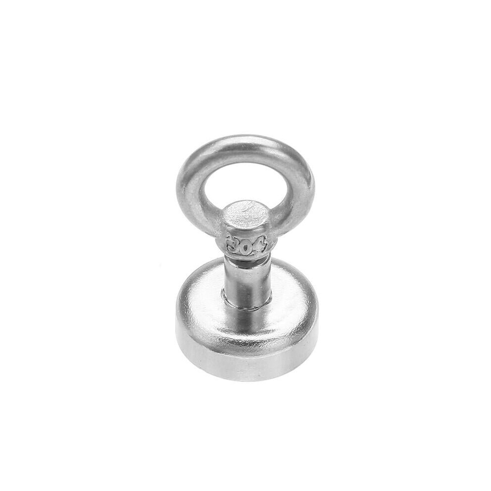 20mm 9kg Neodymium Recovery Magnet Metal Detector Eyebolt Circular Ring