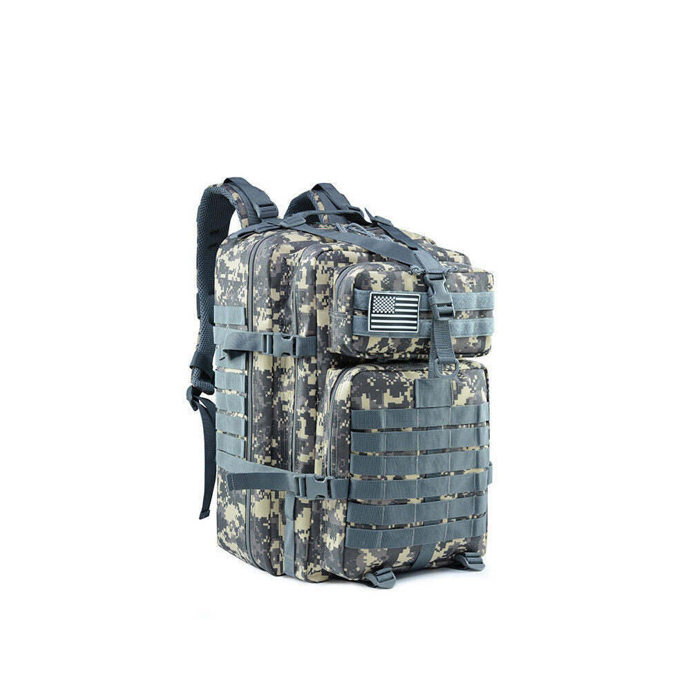 (ACU) 45L Tactical Army Military 3D Molle Assault Rucksack Backpack