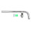 31cm Bathroom Chrome Wall Mounted Shower Extension Arm Pipe Bottom Entry for Rain Head 4