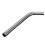 30CM Stainless Steel Shower Head Extension Wall Mounted Pipe 6