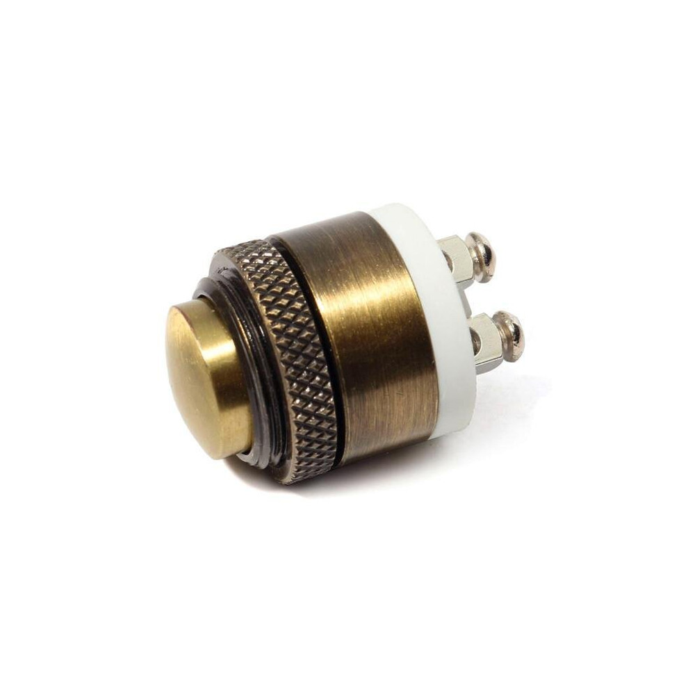 16Mm Momentary Brass Metal Push Button Doorbell Switch 3654659395368
