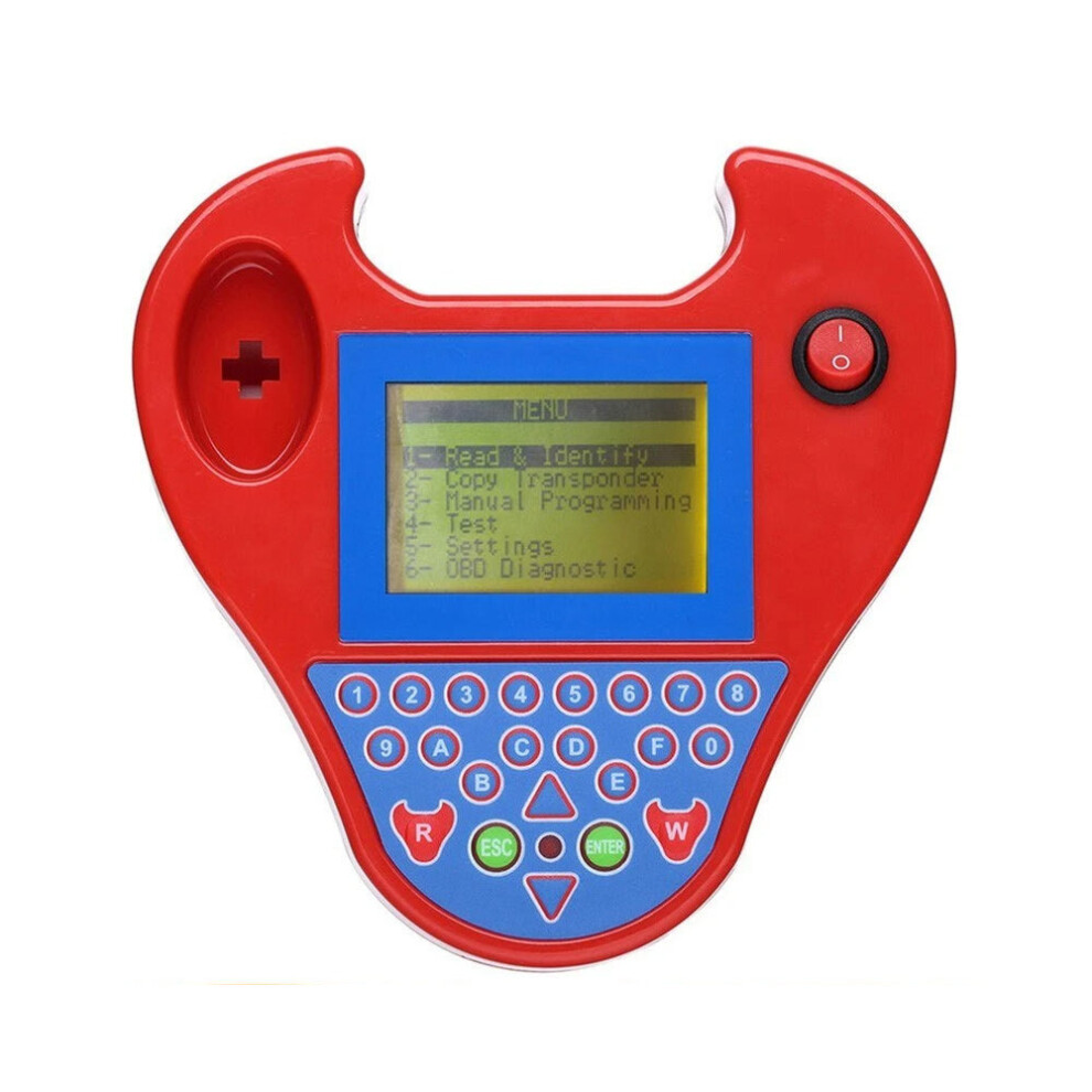 (Red) Smart Mini Type No Tokens Needed Auto Car Key Programmer