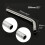 30CM Stainless Steel Shower Head Extension Wall Mounted Pipe 5