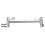 11" Solid Brass Height & Angle Adjustable Extension Shower Wall Arm Bathroom 5
