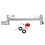 11" Solid Brass Height & Angle Adjustable Extension Shower Wall Arm Bathroom 1