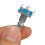 10Pcs 15mm Rotary Encoder Switch with Key Switch with 2 Bit Gray Scale Micro Switch 10