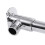 475mm Long Shower Arm Bottom Entry Wall Mounted Head Extension With Copper Base 7