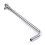 475mm Long Shower Arm Bottom Entry Wall Mounted Head Extension With Copper Base 3