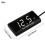 (White) Digital LED Display Panel Meter Voltmeter Car Motorcycle Voltage Gauge for Vehicle 12V 12