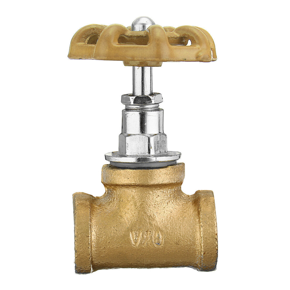 (Gold) Vintage Steampunk Opening Light Valve Switch Wall Desk Industrial Lamp Valve 6 Colors