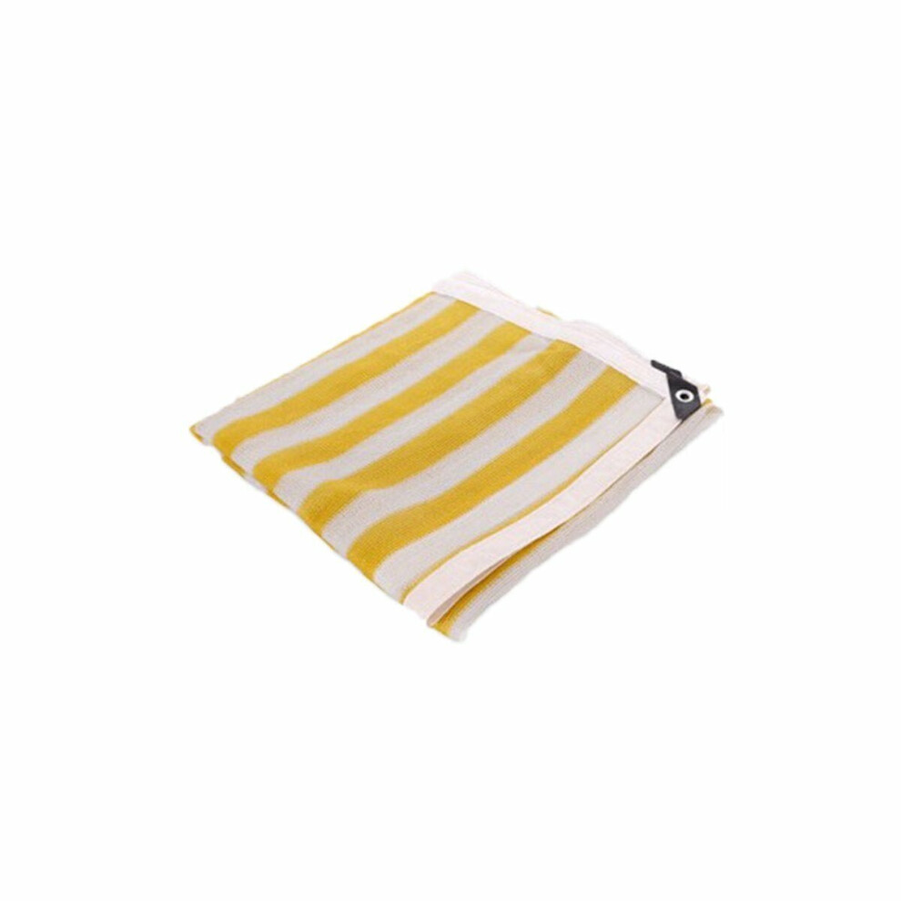 (Beige, 5M) Anti UV Sun Shade Sail Awning Canopy Balcony Cloth Cover Outdoor Garden