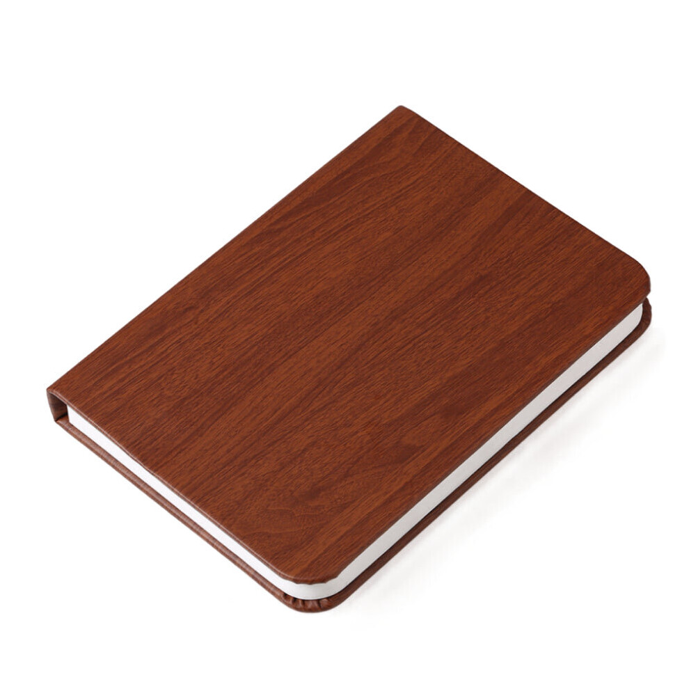 (PU Cover--Brown, 10x8x2.5cm) Fordable Night LED Book-light USB Rechargeable Magnetic 3 color-image-OPC-P9NHSXK-NEW