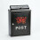 Post Box Outdoor Wall Mounted Lockable 2 Keys Carriage Design 1