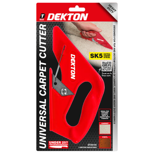 DEKTON UNIVERSAL CARPET CUTTER, DT30195