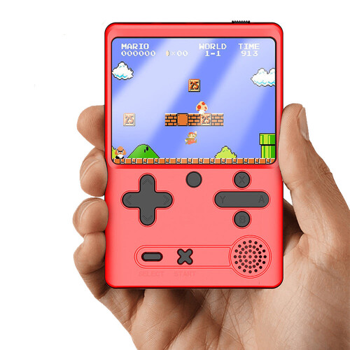 Retro Handheld Pocket 500 in 1 Video Game Console Mini Handheld Player 1