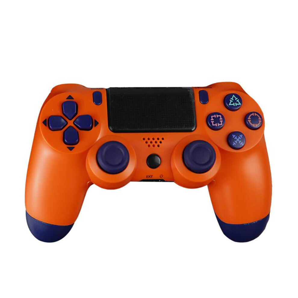 (Orange) Wireless Gaming Bluetooth Joystick PS4 Console