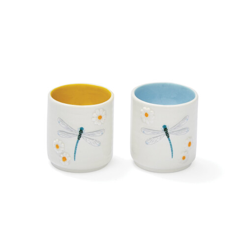 English Meadow - Set Of 2 Stackable Egg Cups