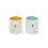 English Meadow - Set Of 2 Stackable Egg Cups 2