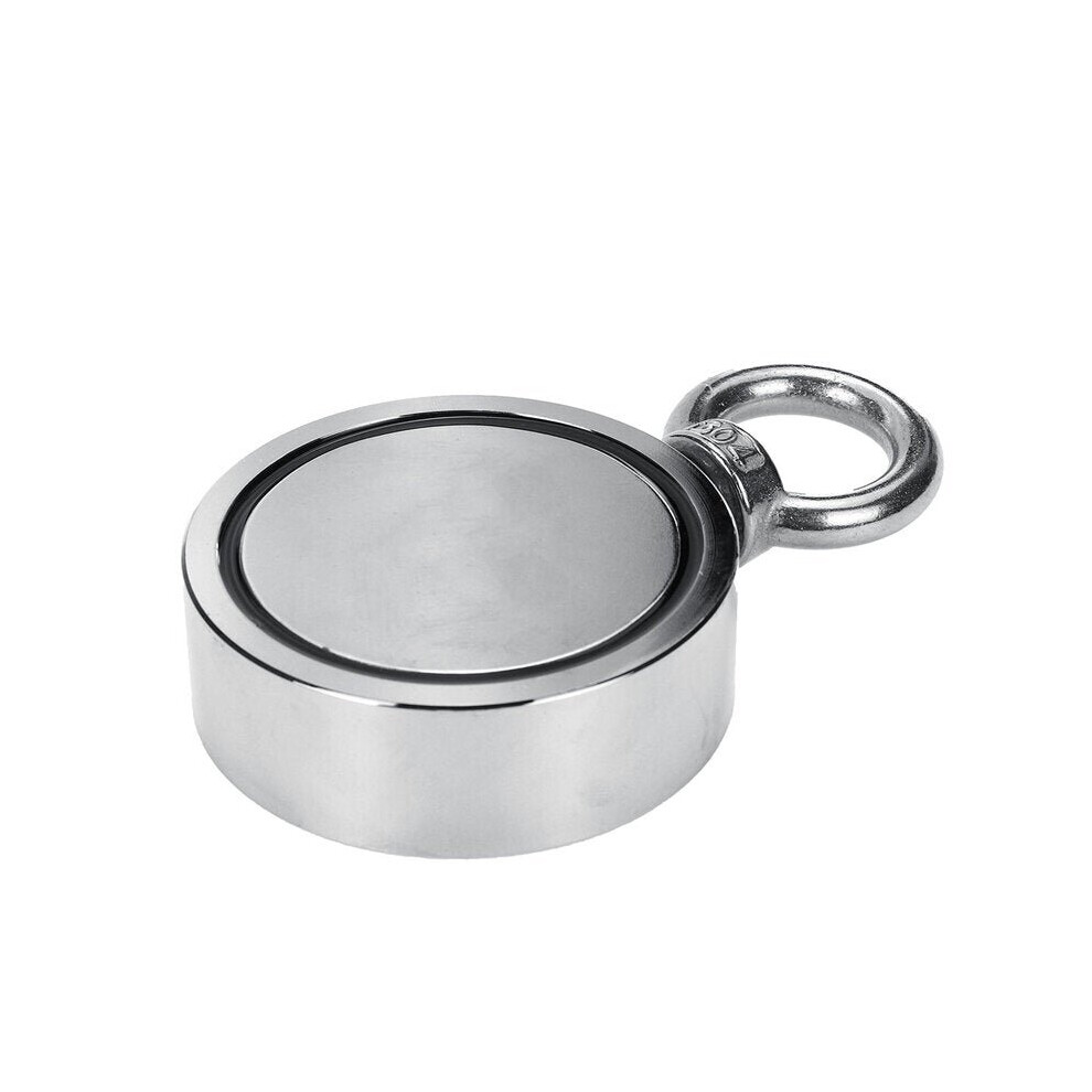 600KG 75mm Double Sided Fishing Magnet Salvage Magnet