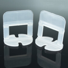 (3mm) 100Pcs 1.0/1.5/2.0/3.0mm Tile Leveling System Spacer Clips Floor Wall Tiling Tool