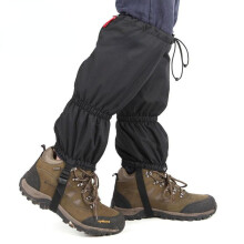 Waterproof Outdoor Hiking Walking Climbing Snow Gaiters Adult Travel kit Shoe Cover With Fleece