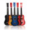 (Red) 23 Inch 6 Strings Basswood Ukulele with Bag for Beginner 1