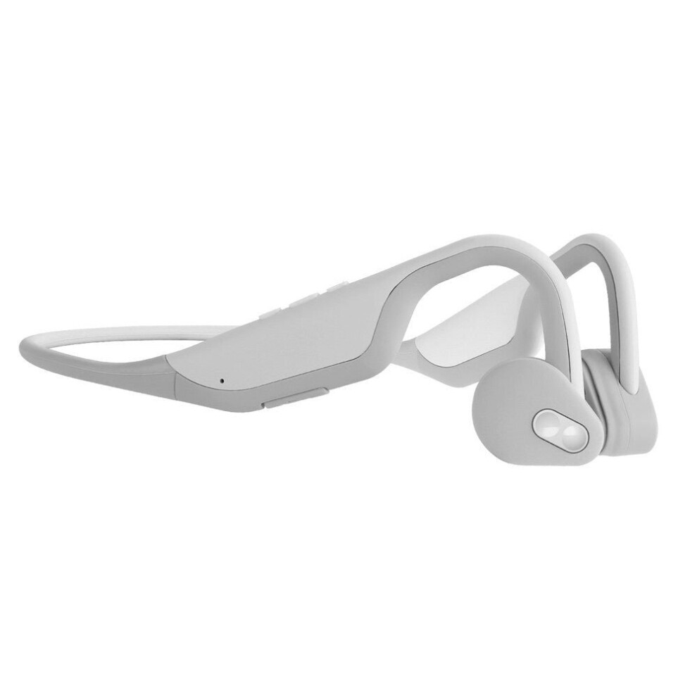 (Grey) Wireless Bt 5.0 Bone Conduction Headphone Grey 6112211975542