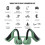 (Black) Wireless BT 5.0 Bone Conduction Headphone 17