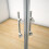 AICA (800x800mm) Quadrant Shower Doors  Corner Cubicle Glass 5