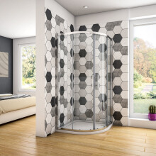(800x800mm) Quadrant Shower Doors Corner Cubicle Glass