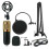 Microphone Kit With Adjustable Suspension Scissor Arm For Studio Broadcasting Recording 1